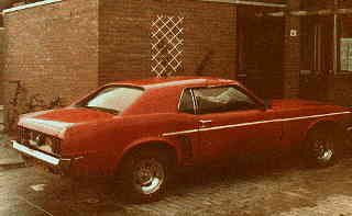 My first car, a '69 Ford Mustang