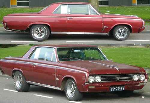 350 CI V8, 1964 Oldsmobile Cutlass coupe