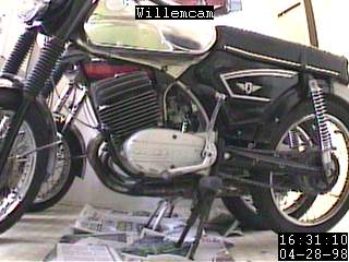 My '69 KS 100 and in the background my KS 125 and the '68 KS 100